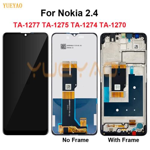 For Nokia 2.4 LCD Display Touch Screen Digitizer Assembly For Nokia N2.4 TA-1277 TA-1275 TA-1274 TA-1270 LCD Display