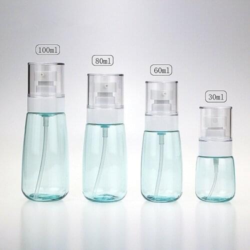 30-100ml Transparent Perfume Spray Bottle Fine Spray Refillable Travel Sub-bottle Atomizer Travel Container Bottle Pump