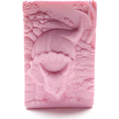 Dinosaur Mold S492 Craft Art Silicone 3D Soap Mold Craft Molds DIY Handmade Candle Molds