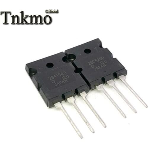 5-20Pairs 2SA1943 + 2SC5200 TO3PL (10 x A1943 + 10 x C5200) NPN+PNP Power Amplifier Transistor free delivery