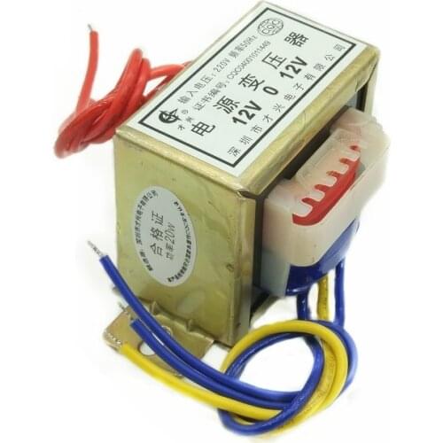 Active audio 20W amplifier speaker power transformer 220V turn double 12V 0.84A/840MA