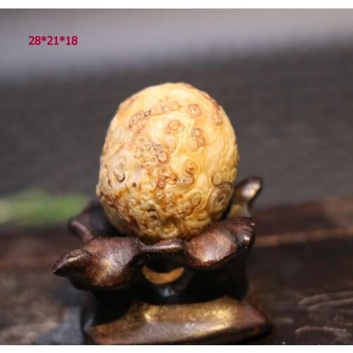 Big Treasure Talisman Power Cool Chinese Inner Mongolia Alashan Desert Agate Natural Eye Bead Amulet Timestown UPD210421A7