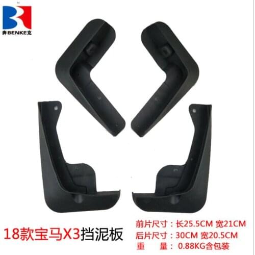 Mudflaps Mud Flaps Flap Splash Guards Car Fender 2018 2019 for BMW X3