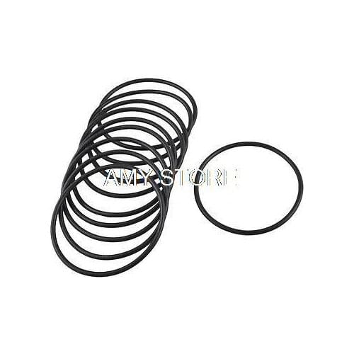 Black 70mm x 64mm x 3mm Rubber O Ring Oil Seal Sealing Gasket