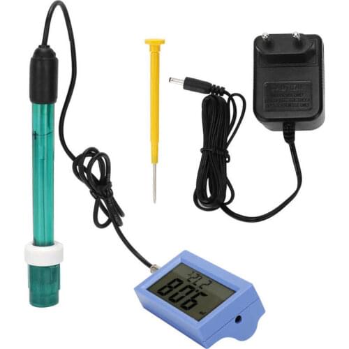 2 in 1 Digital PH /Temperature Meter Water Quality Tester for Swimming Pool Supplies EU 230-240V 2021