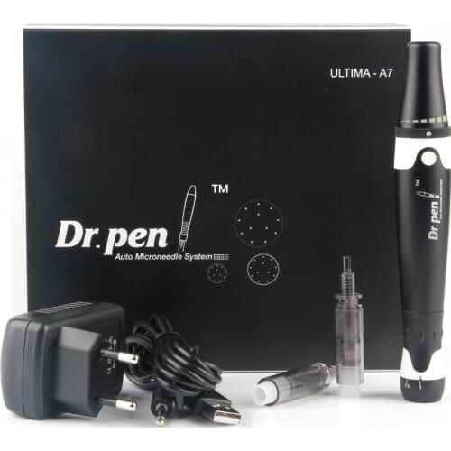 Dr.Pen Ultima A7 Microneedling Pen Electric Micro Rolling Derma Stamp Therapy Beauty Tools With 2Pcs Cartridges Skin Care