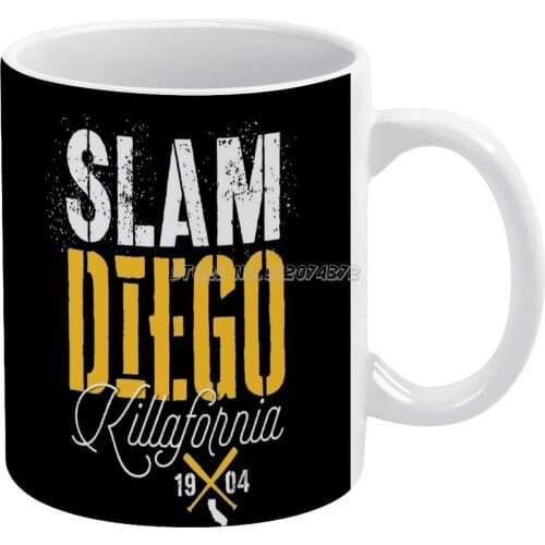 Slam Diego Coffee Mugs Custom Cup Personalized Mug Tea Cup Hot Drink Cup Creative Drinkware Gifts Slam Diego Slamdiego Padres Sa