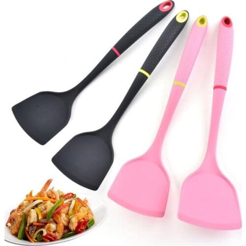 Kitchen Tool New Silicone Chinese Shovel High Temperature Cooking Spoon Shovel Non-stick Pan Special Spatula Cooking Shovel