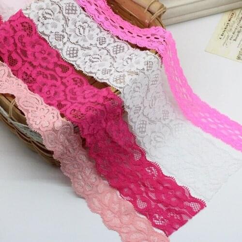 Hot sale (7 size) Baby elastic hair band elastic lace Clothing accessories DIY Handmade Childrens headgear hair accessories 1 M