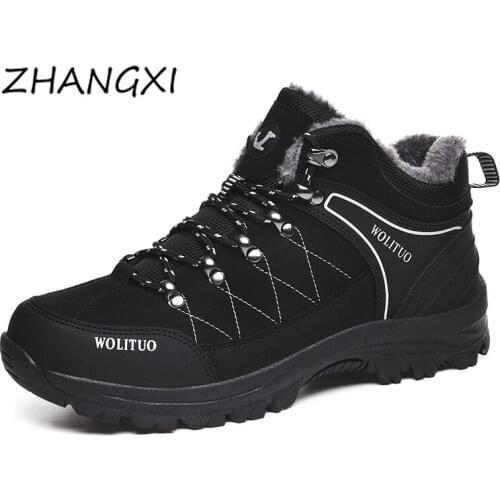 2021 New Brand Fashion Outdoors Sneakers Waterproof Mens shoes Men Combat Desert Casual Shoes Big Size