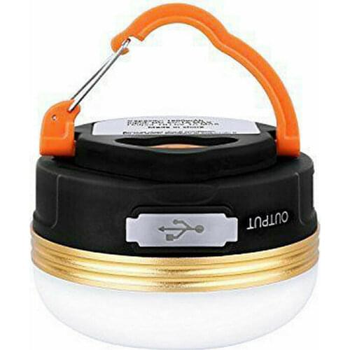 New USB Super Bright Rechargeable LED Camping Tent Fishing Lamp Light Portable