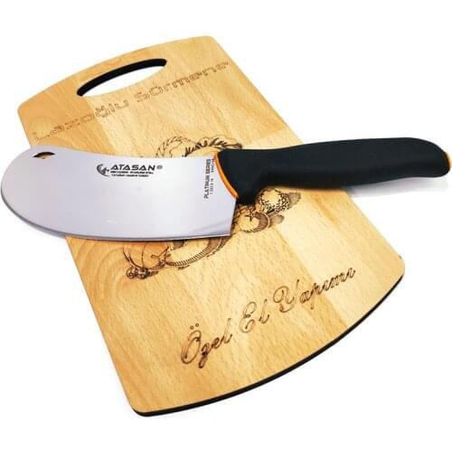 Knife Cleaver Bread Pita Pastry Onion Pizza Cutter Meat Kitchen Knife