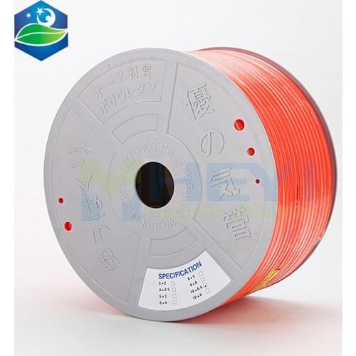 High pressure Pneumatic Component C category PU Tube 14mm OD 10mm ID Air Line Polyurethane Hose for Compressor