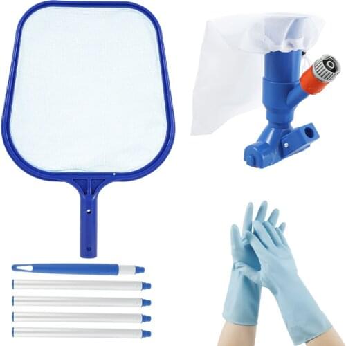 Pool Cleaning Net Professional Tool Salvage Net Mesh Pool Skimmer Leaf Catcher Bag Home Outdoor Swimming Pool Cleaner Accessorie