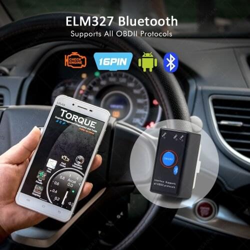 Mr Cartool V1.5 Super Mini ELM327 Bluetooth with PIC18F25K80 ELM 327 with switch OBD2 CAN-BUS Diagnostic Scanner Tool