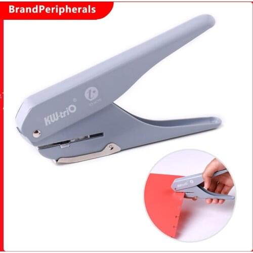 T-type Mushroom Hole Punch Paper Cutter Tool DIY Loose-Leaf Scrapbook Hole Puncher School Paper Cutter Office Binding Stationery