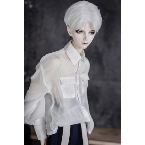 [wamami] Lantern Sleeve Loose Pocket Chiffon Shirt 1/3 1/4 SD17 BJD Dolls Outfits