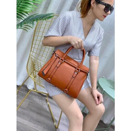 Fashion Simple Style Vintage Leather Crossbody Bags For Women Luxury Shoulder Bag Female Travel Handbags tote bags for women