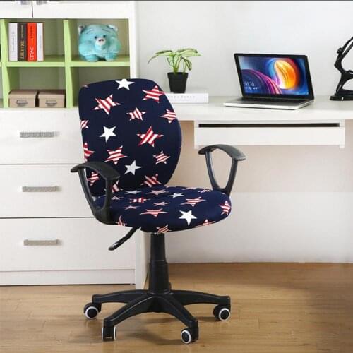 1PCs Modern Stretch Spandex Chair Covers Anti-dirty Computer Seat Chair Cover Washable Removeable For Home Office Seat Chairs