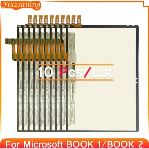 10Pcs LCD For Microsoft Surface Book 1 Book 2 1703 1704 1705 1706 LCD Display Touch Screen Digitizer Assembly Replacement