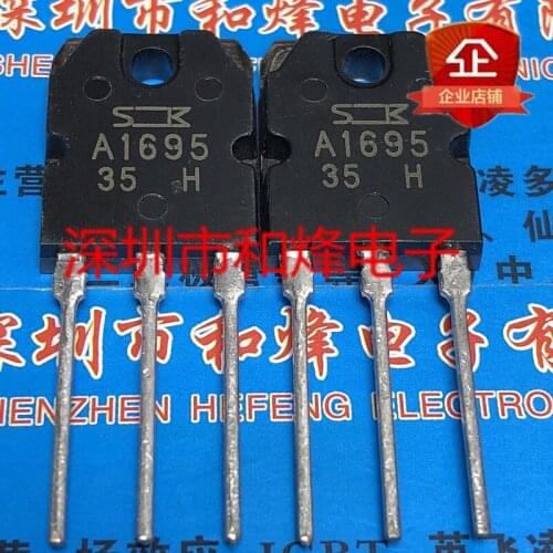 100% New&original A1695 2SA1695 TO-3P -140V -20A