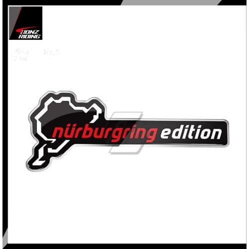 For BMW R1200GS Adventure F650GS F700GS F800GS 3D Resin Nurburgring Edition Sticker Motorcycle Tank Decal