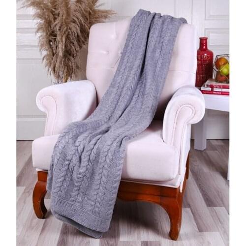 Betires Home Knitted Throw