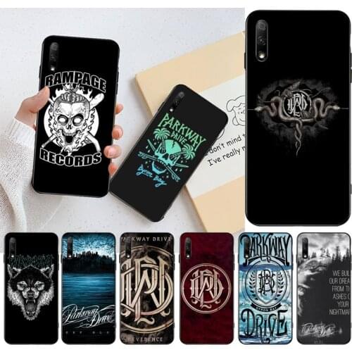 CUTEWANAN Parkway Drive DIY Painted Bling Phone Case for Huawei Honor 30 20 10 9 8 8x 8c v30 Lite view pro