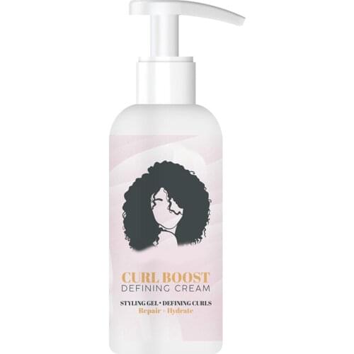 Curl Defining Hair Cream With Aminos Acid Hair Frizz Control Shine For Wavy And Curly WH998
