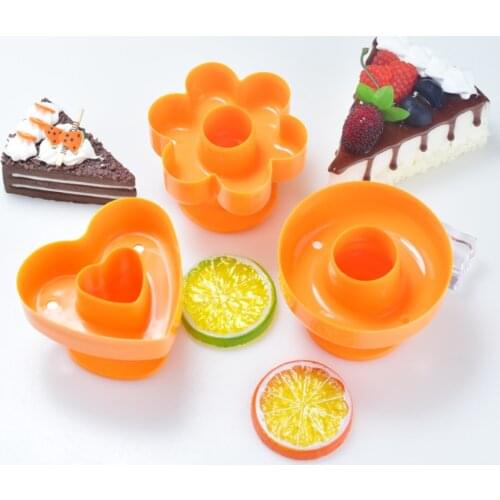 3PCS DIY Tool Donuts Maker Mold Food Grade Plastic Doughnuts Maker Cutter Fondant Decor Cake Bread Desserts Bakery Mould cookies