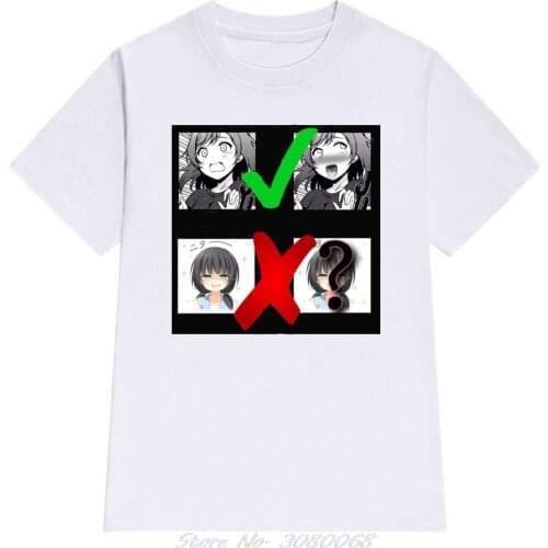 LettBao Ahegao Harajuku T-shirt Cotton Short Sleeve Fashion Men Collar T Shirt Streetwear Style Casual Mens Tshirts Summer Tops