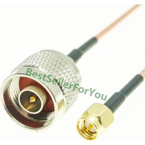 N Type Male To SMA Male Connector RG316 50 Ohm Coax Cable Pigtail Jumper Pick Your Length High Quality