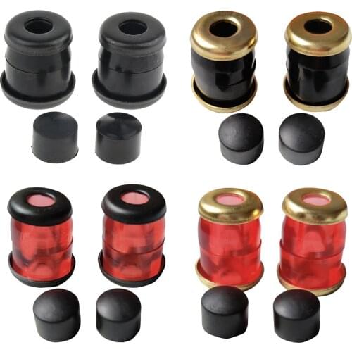 4Pack Soft PU Top Bottom Skateboard Truck Bushing Kit Replacement Hardware Accessories 15x15mm