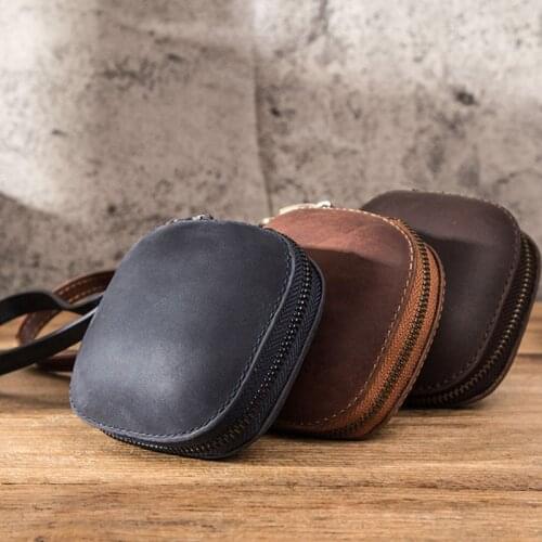 Anti-scratch Leather Case Protective Cover with Lanyard for Be-ats Powerbeats Pro Wireless Bluetooth-compatible Headphones