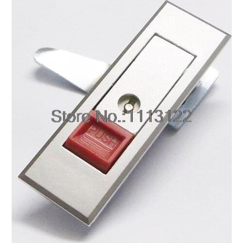 Red Push button Cabinet cam lock Silver Push Button Panel Lock MS603 Push to open Electric Cabinet Push Lock MS720 1 PC