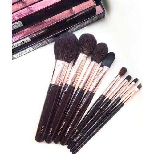 The Complete Make up Brushes Set - 8-Pcs Bronzer Blusher Powder&Sculpt Foundation Eye Blender Smudge Liner Lip Cosmetics Tools