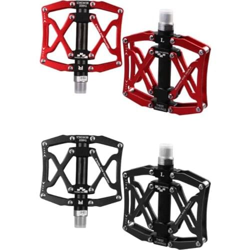 Road Mountain Bike Pedals Aluminum Alloy Bearing Bicycle Parts Anti-skid Riding U2JB