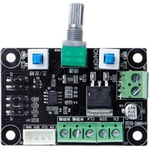 DC 12V 24V Motor Pulse Signal Generator for Stepper Motor Driver Controller Speed Regulator