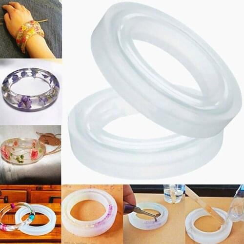Bracelet Silicone Molds Casting Silicone UV Resin Molds Tools For DIY Jewelry Making Findings Accessories