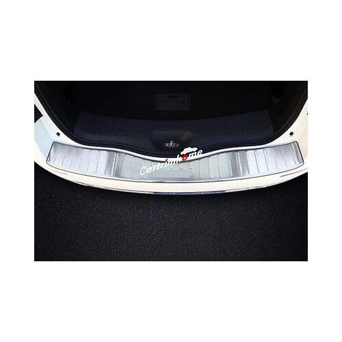 Steel Outer Rear Bumper Protector Sill Plate Cover 1pcs for Renault Koleos 2017