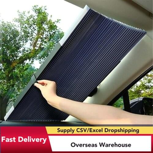 Auto-scaling Heat Insulation Visor Car Sunshade Cover Windshield Cover Retractable Windshield Visor Front Window Sun Protection