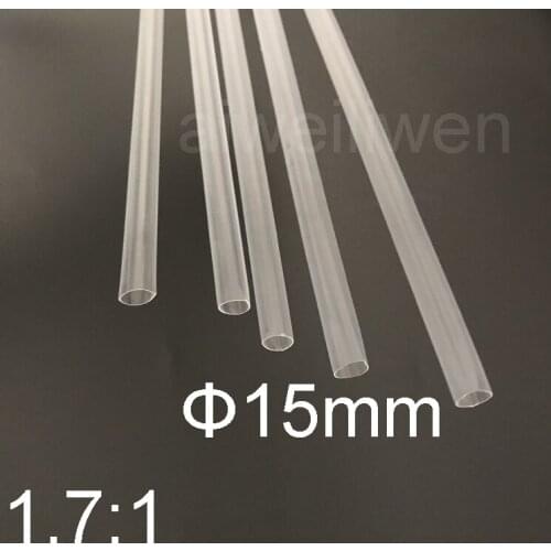 15mm diameter PTFE heat shrink tube, 1.7 F4 F46 PFA heat shrink tubing, polytetrafluoroethylene ETFE FEP Hot shrinkage hose pipe