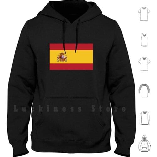 Spain hoodies long sleeve Spanish Flag Spanish Flag And Spanish Flag Gifts Spanish Flag Accessories Spanish Flag Art