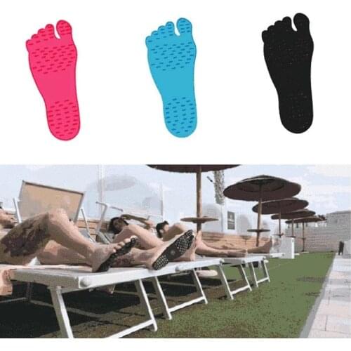 Adhesive Pad Barefoot Shoes Water Beach Soles Anti-slip Waterproof Summer Sock Insoles Swimming Sand Anti-skid Drop Shipping