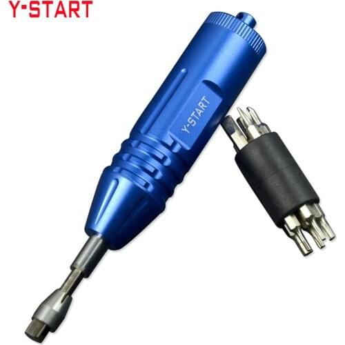 Y-START MT01 Multifunctional Knives Tools With 11 Pcs Torix Screwdrivers Aluminum Alloy Handle