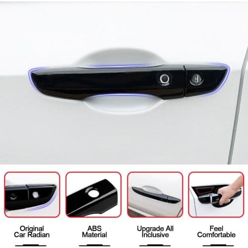 Door Handle Door Door Protective Cover Handle Decoration Modification For Ford Honda Civic 10th 2016 2017 2018 2019