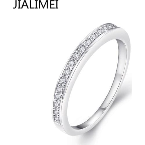 2016 High quality New arrival JIALIMEI brand fashion Jewelry Gold Color rings with zircon for women gift R001