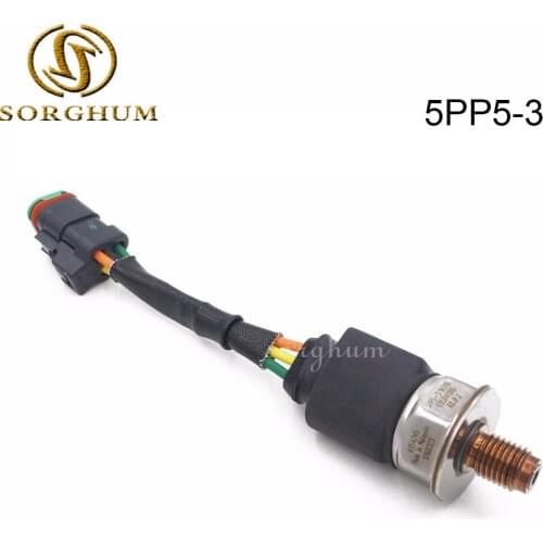 4954245 5PP5-3 1760323 71647971 Original Pressure Relief Valve Fuel Rail Sensor Transducer For Cumnins ISX