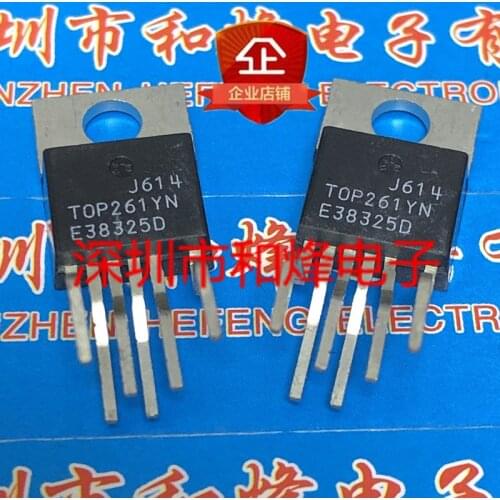 5PCS TOP261YN TO-220-6 100% New&original