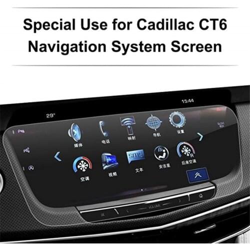 Car Tempered Glass Navigation Screen Protector Touch Screen Protector For Cadillac CT6 2015-2017 Screen